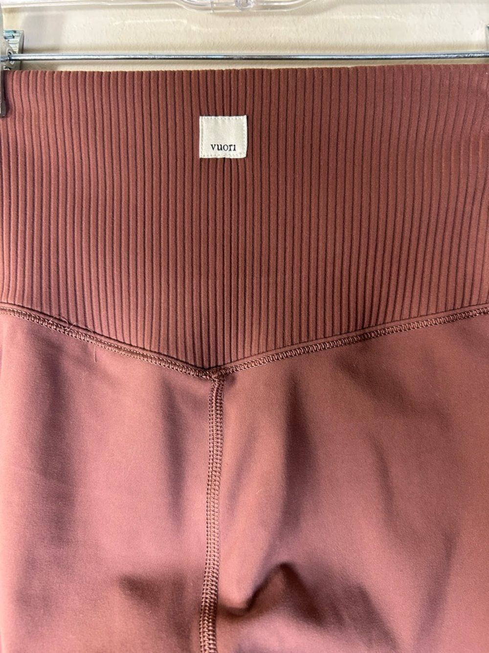 Vuori High-Waist Ribbed Leggings